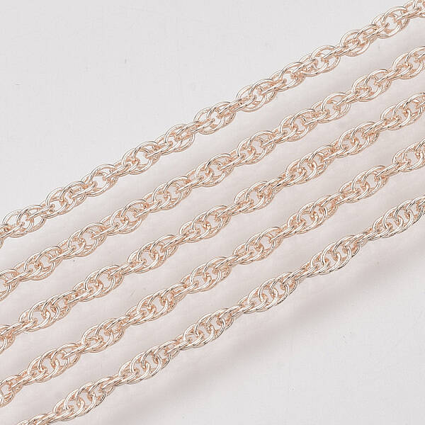 Soldered Brass Covered Iron Rope Chains