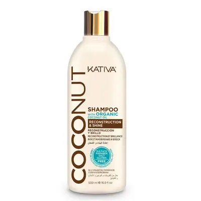 Kativa Coconut Shampoo Ricostruzione e Lucentezza 500ml
