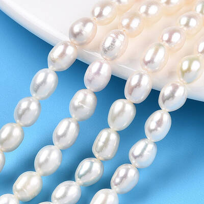 Natural Cultured Freshwater Pearl Beads Strands