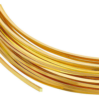 BENECREAT 0.8mm 5m Square Copper Wire