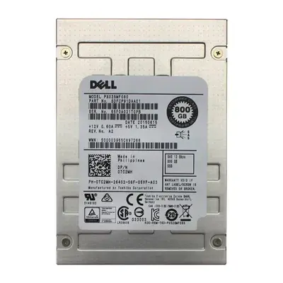 Dell TC2MH | 800GB Multi-Level Cell SAS 12Gb/s Hot-Pluggable 2.5-Inch Solid State Drive for PowerEdge Servers