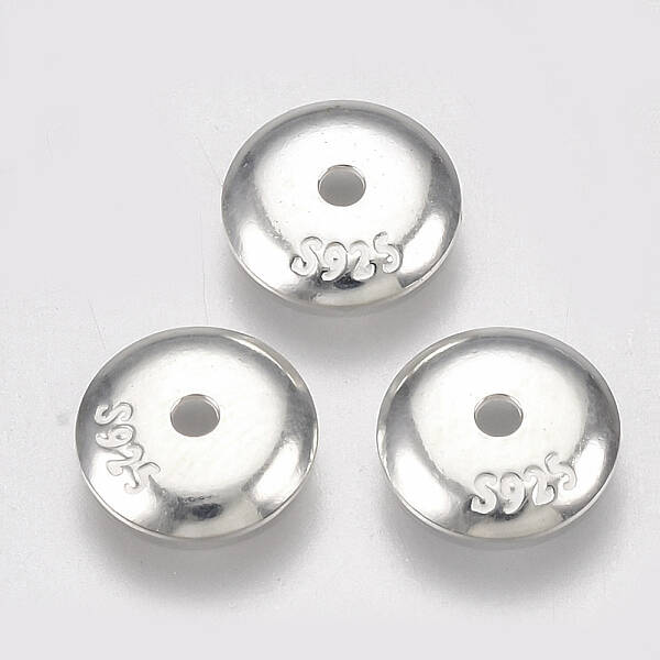 925 Sterling Silver Bead Caps