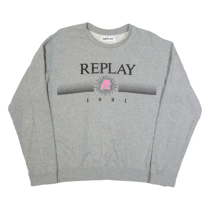 REPLAY Girls Sweatshirt Grey 3XL