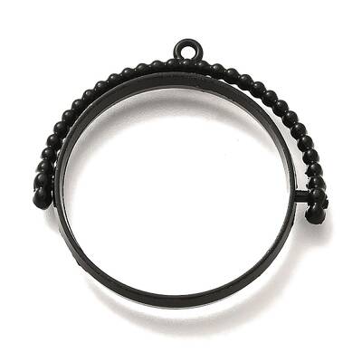 Alloy Open Back Bezel Pendants