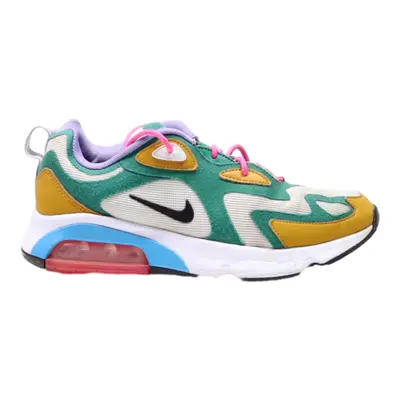 NIKE Air Max 200 2019 Sneaker Trainers Green Synthetic Womens UK 6