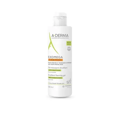 A-Derma Exomega Control Gel Emolliente Schiumogeno 500ml