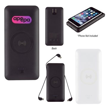 13 Promotional 5-In-1 Wireless Power Bank - 5000mAh & Multi Device