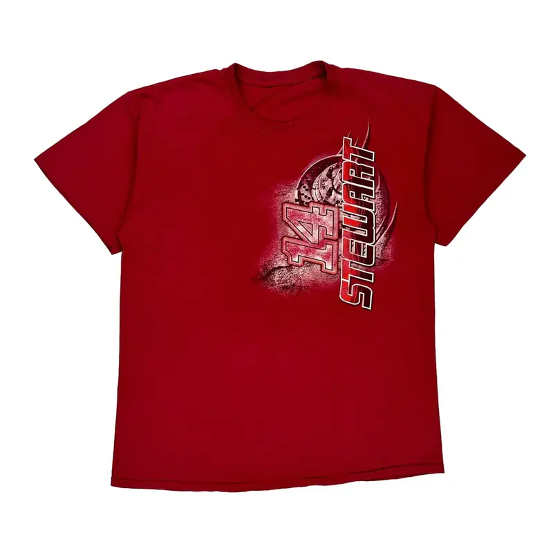 Unbranded Nascar T-Shirt - Large Red Cotton