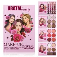 4-Layer Foldable Book-Style Makeup Palette, 43 Pro Shades Contour, Highlight & Eyeshadow, All Skin Tones & Makeup Set Cosmeti...