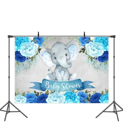 Undersea Animals Corals Round Birthday Backdrop Kit - Aperturee
