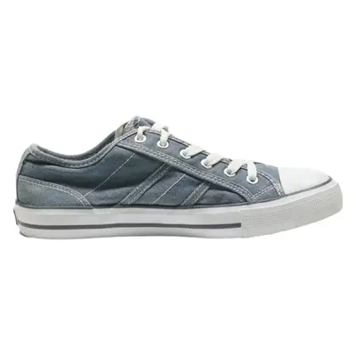 FILA Low Top Trainers Blue Canvas Womens UK 6.5