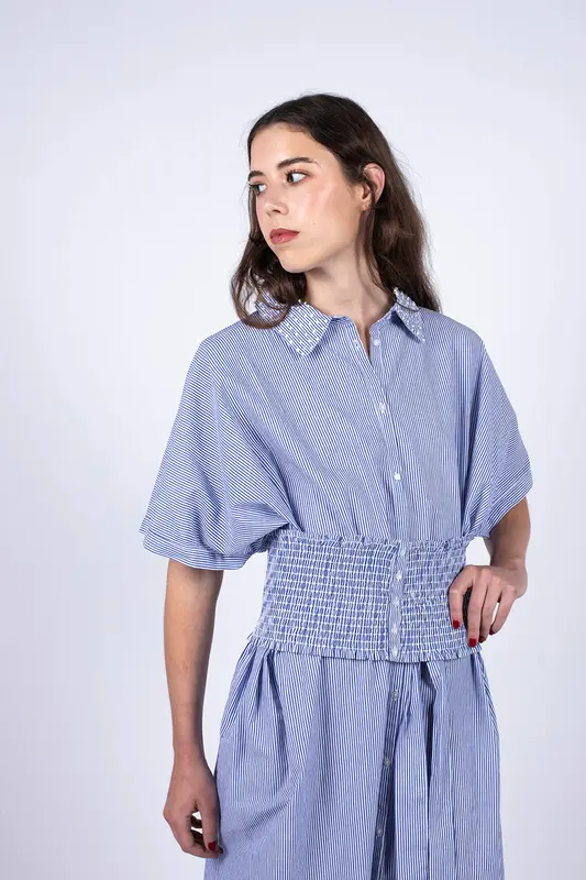 Robe Glam Bleue | Taille: Taille unique