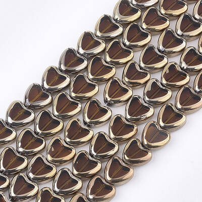Electroplate Glass Beads Strands