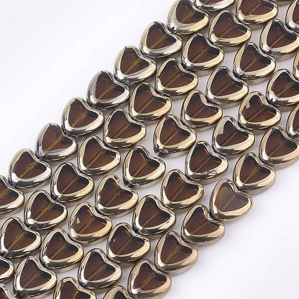 Electroplate Glass Beads Strands