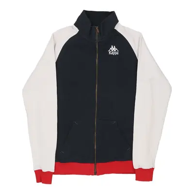 Kappa Zip Up - Medium Black Cotton Blend