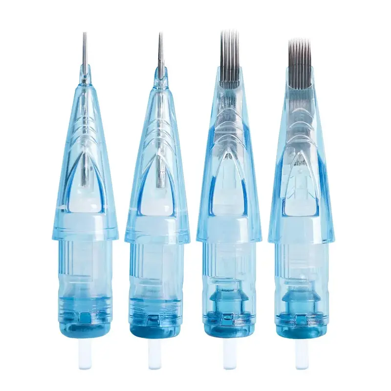 WJX Tattoo Cartridges Needles Disposable Supply 50Pcs Mixed Size 1203RL 1205RL 1207RL 1209RL 1211RL