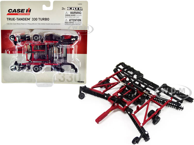 Case IH True-Tandem 330 Turbo Disc Harrow with Folding Wings Red \