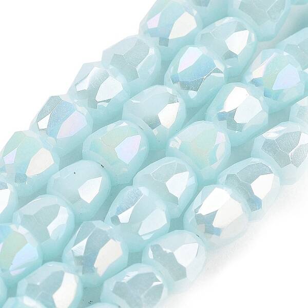 Electroplate Glass Beads Strands