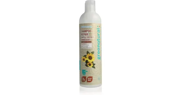 Greenatural Repair Regenerating Shampoo For Damaged And Dry Hair With Shea Butter 400 Ml
