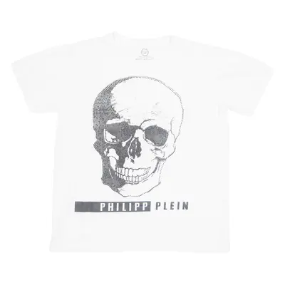 PHILIPP PLEIN Mens T-Shirt White XL