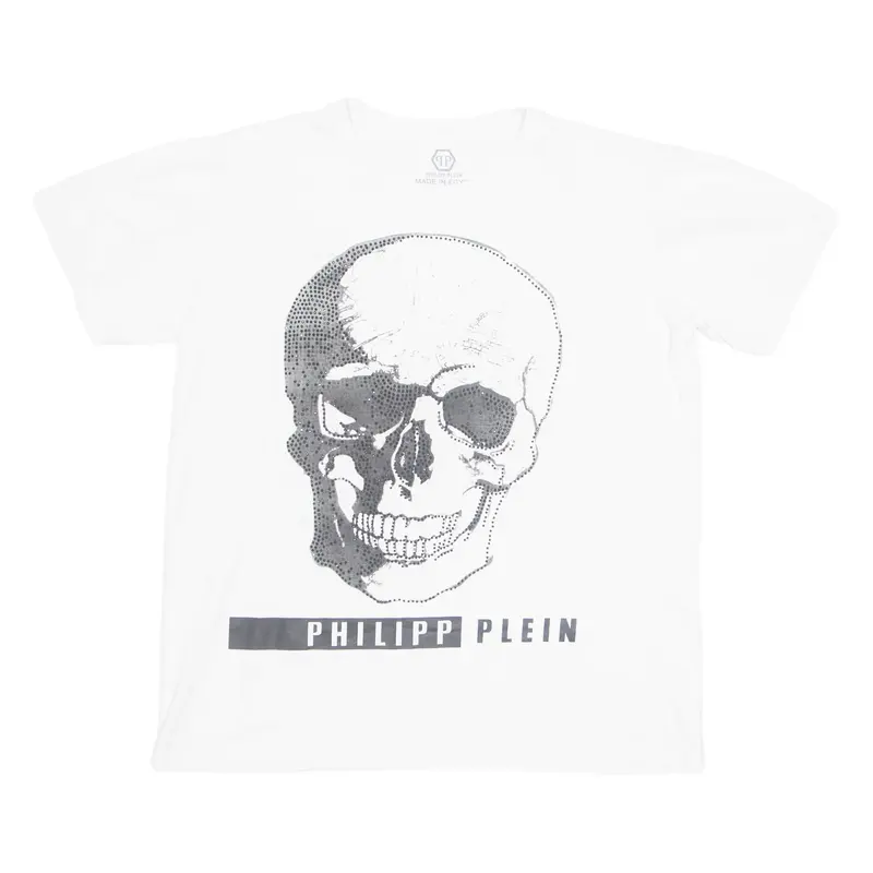 PHILIPP PLEIN Mens T-Shirt White XL