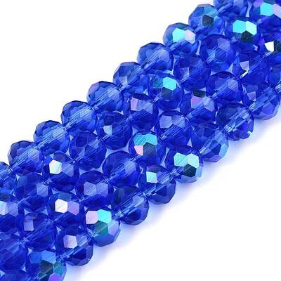 Electroplate Glass Beads Strands