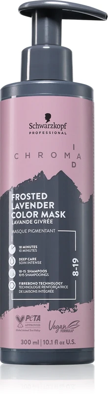 Schwarzkopf Professional Chroma ID Intense Bonding Color Maschera for hair color 8-19 Frosted Lavender 300 ml