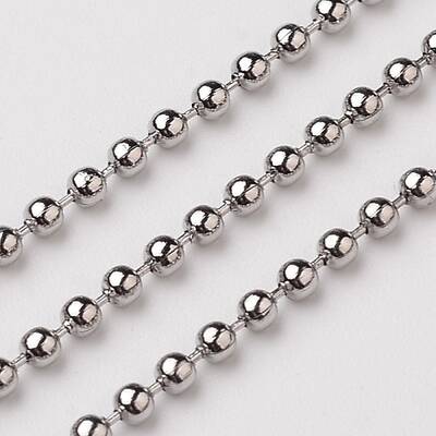 Tarnish Resistant 304 Stainless Steel Ball Chains