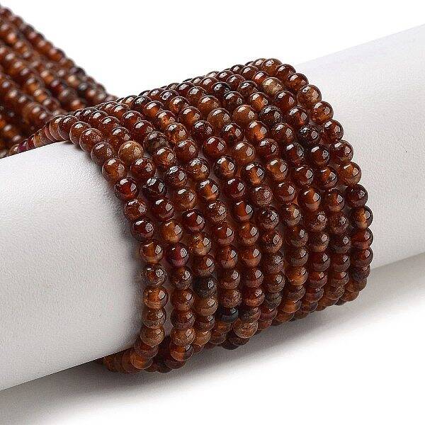 Natural Garnet Beads Strands