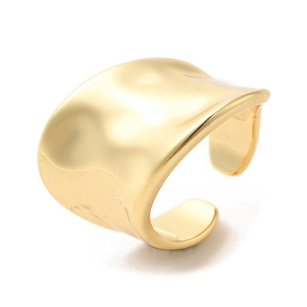 Brass Open Cuff Rings