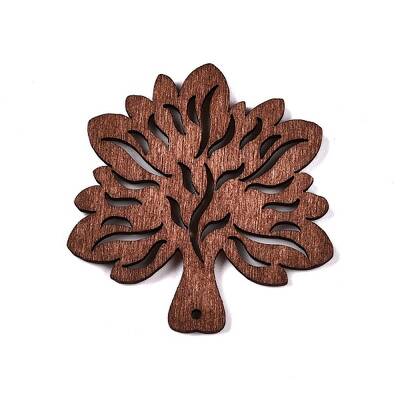 Natural Poplar Wood Pendants