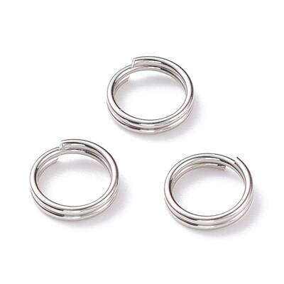 Non-Tarnish 304 Stainless Steel Split Rings