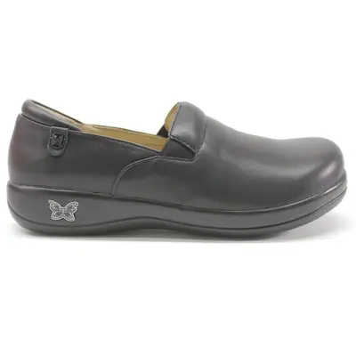 Alegria Keli Nappa Leather Women's Slip On Shoes - Black - Size:US 9 Women
