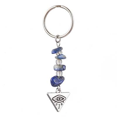 Tibetan Style Alloy Keychain