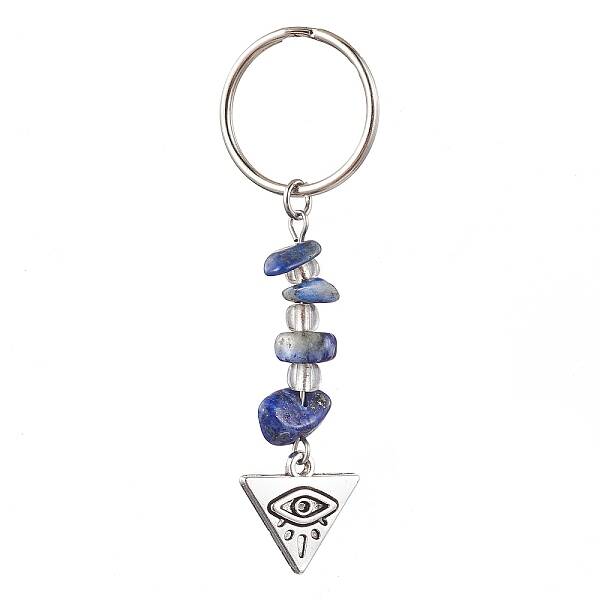 Tibetan Style Alloy Keychain