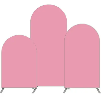 Aperturee Pure Pink Double Sided Party Arch Backdrop Kit | Chiara Arch Backdrop Diy | Diy Chiara Backdrop Cover | Circle Arch...