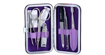 Magnum Feel The Style Perfect Manicure Kit - Purple 6 Pieces