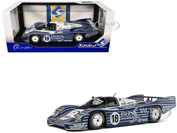 Porsche 956LH #18 Jurgen Lassig - Axel Plankenhorn - Desire Wilson 24 Hours of Le Mans (1983) Competition Series 1/18 Diecast...