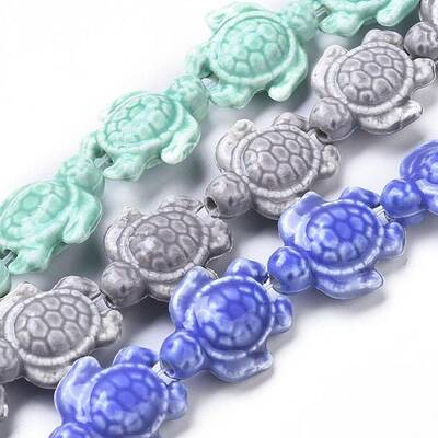 Handmade Porcelain Beads Strands