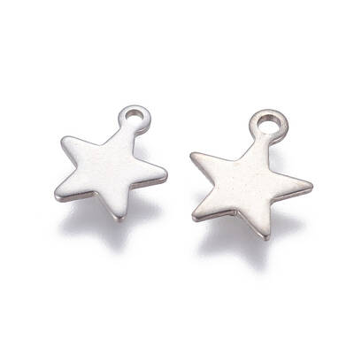 Tarnish Resistant 304 Stainless Steel Charms