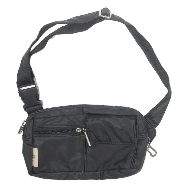 DAVID JONES Womens Bum Bag Black 90s