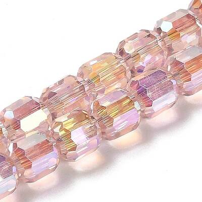 Electroplate Glass Beads Strands
