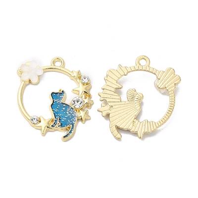Alloy Enamel Pendants