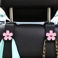 Car Seat Back Hanger, 1 Pair Multifunctional Car Seat Back Hook, Universal Car Interior Accessories for Car Stowing & Tidying...