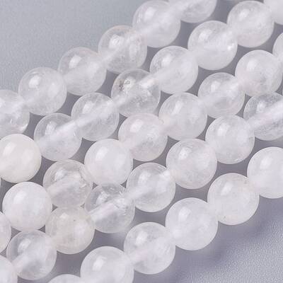 Natural Quartz Crystal Beads Strands