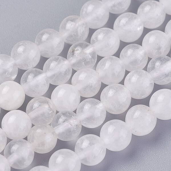 Natural Quartz Crystal Beads Strands
