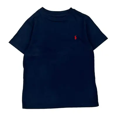 Age 5 Ralph Lauren T-Shirt - 2XS Navy Cotton