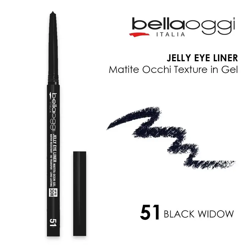 Bella Oggi Jelly Eye Liner Black Widow Col.51