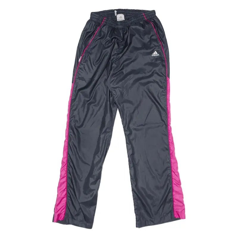 ADIDAS Track Pants Grey Straight Womens M W24 L30