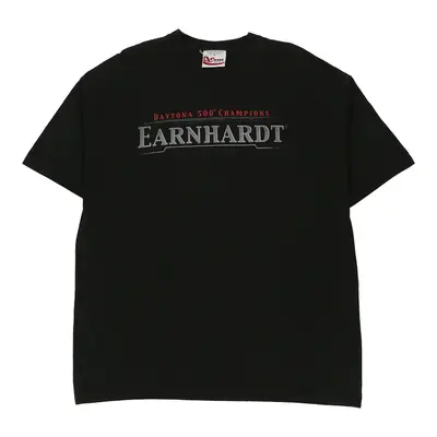 Chase Authentics Nascar T-Shirt - XL Black Cotton